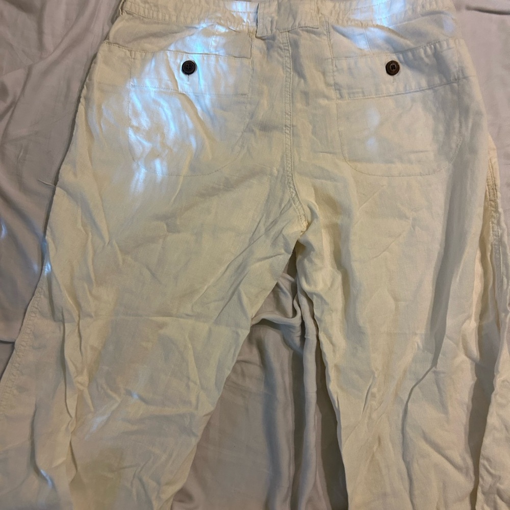 Patagonia Cream Straight Leg Pants - Picture 3 of 3